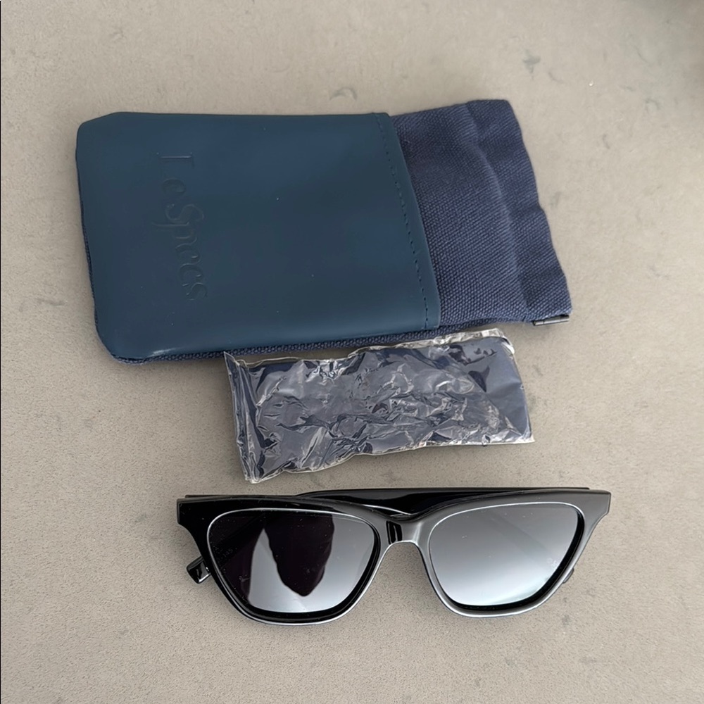 Le Specs Unfaithful Black Sunglasses